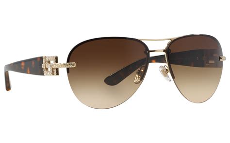 versace ve2159b gold und tortoise 125213 59mm|Versace VE2159B Bright Crystal 125213 Sunglasses in Pale Gold .